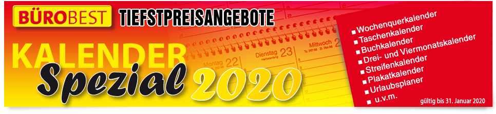 Tiefstpreise Kalender 2020 Tiefstpreise Kalender 2020